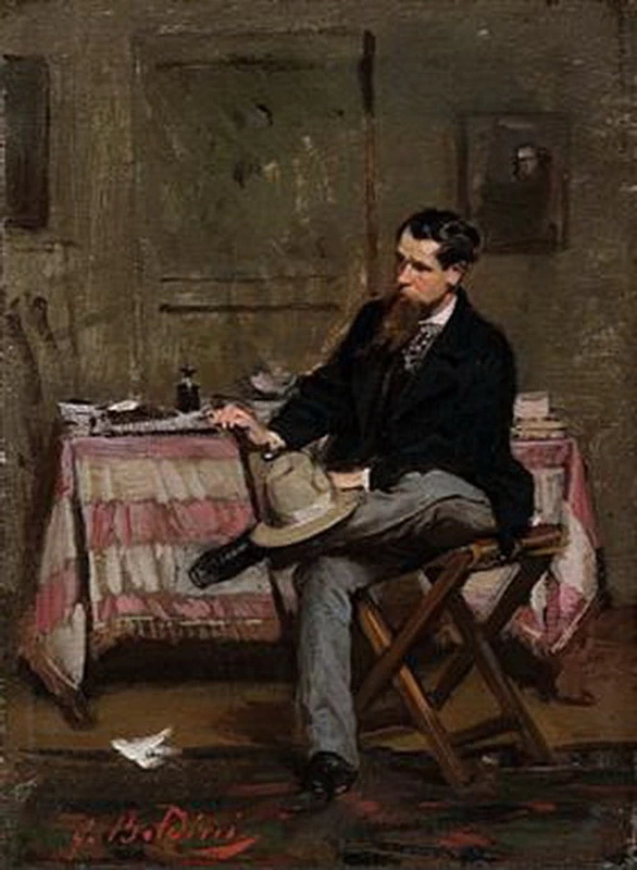 Ritratto di Vincenzo Cabianca da Boldini